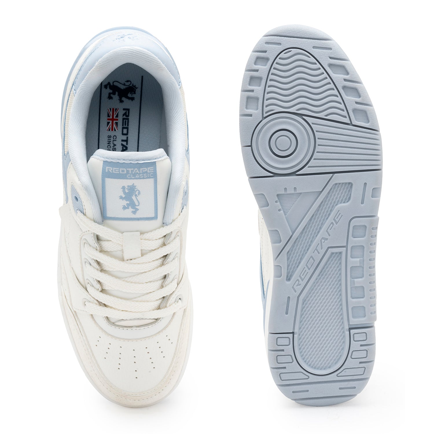 White/Blue
