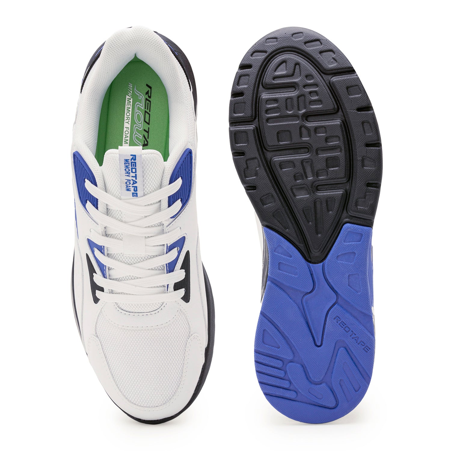 White/Blue